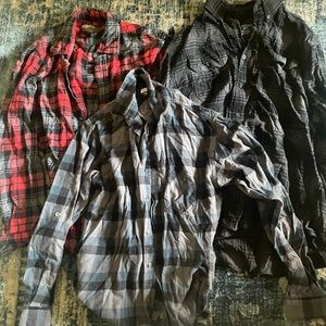 Long sleeve flannels